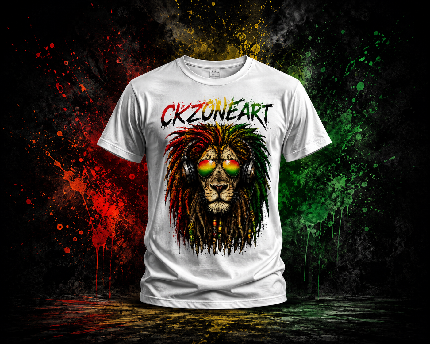 Lion Vibes – CKZoneArt Graphic Tee