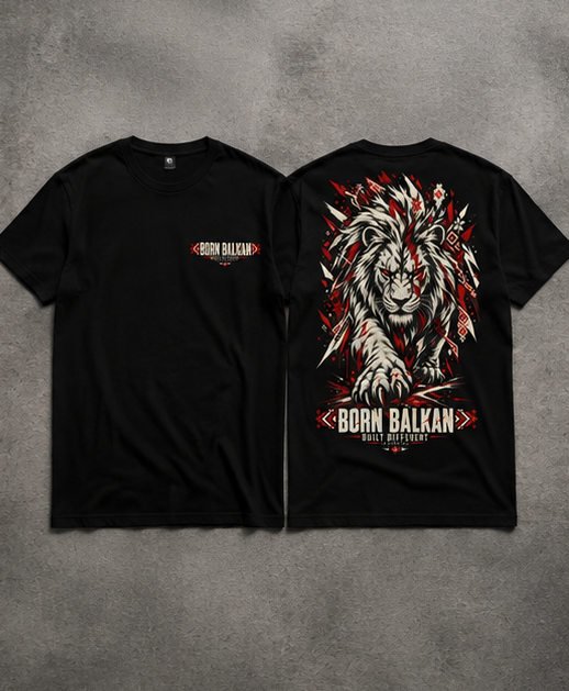 Born Balkan 003 — Built Different T-Shirt