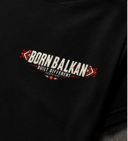 Born Balkan 003 — Built Different T-Shirt